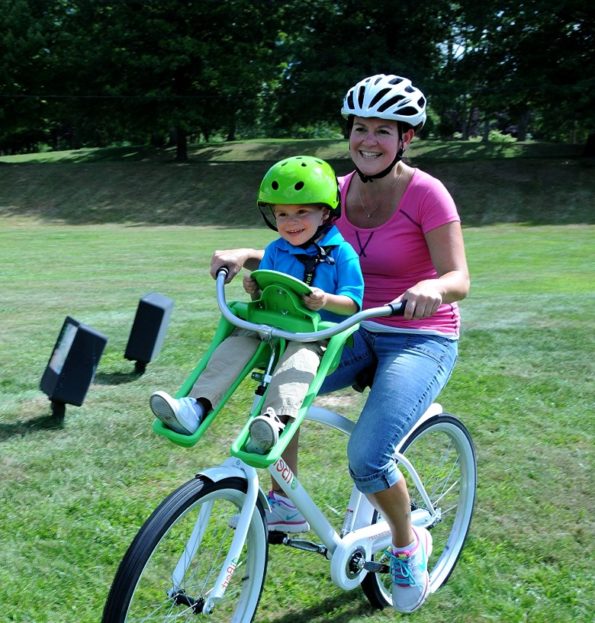 Cómo elegir una silla portabebés para bicicleta